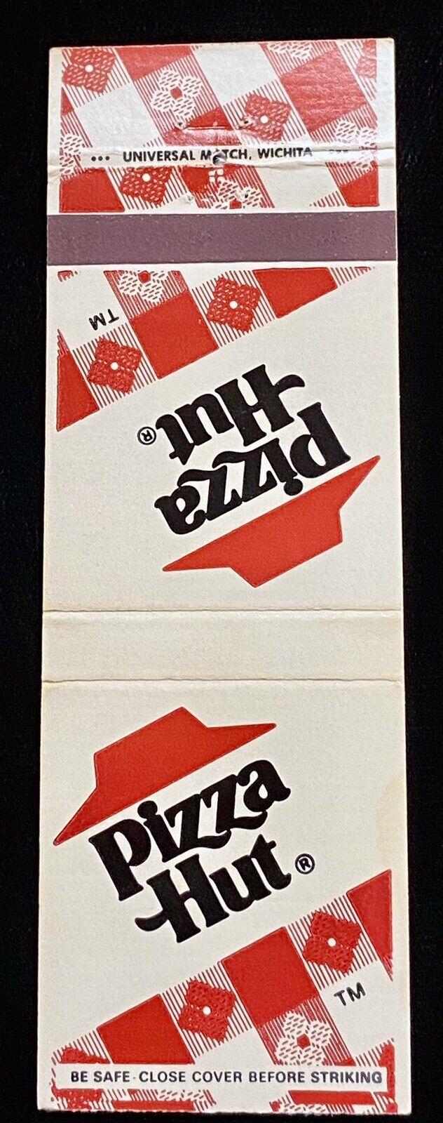 PIZZA Hut Vintage Matchbook Cover B-3050
