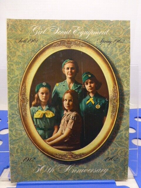 VINTAGE 1961-1962 GIRL SCOUT EQUIPMENT CATALOG 50th ANNIVERSARY - 39 PAGES