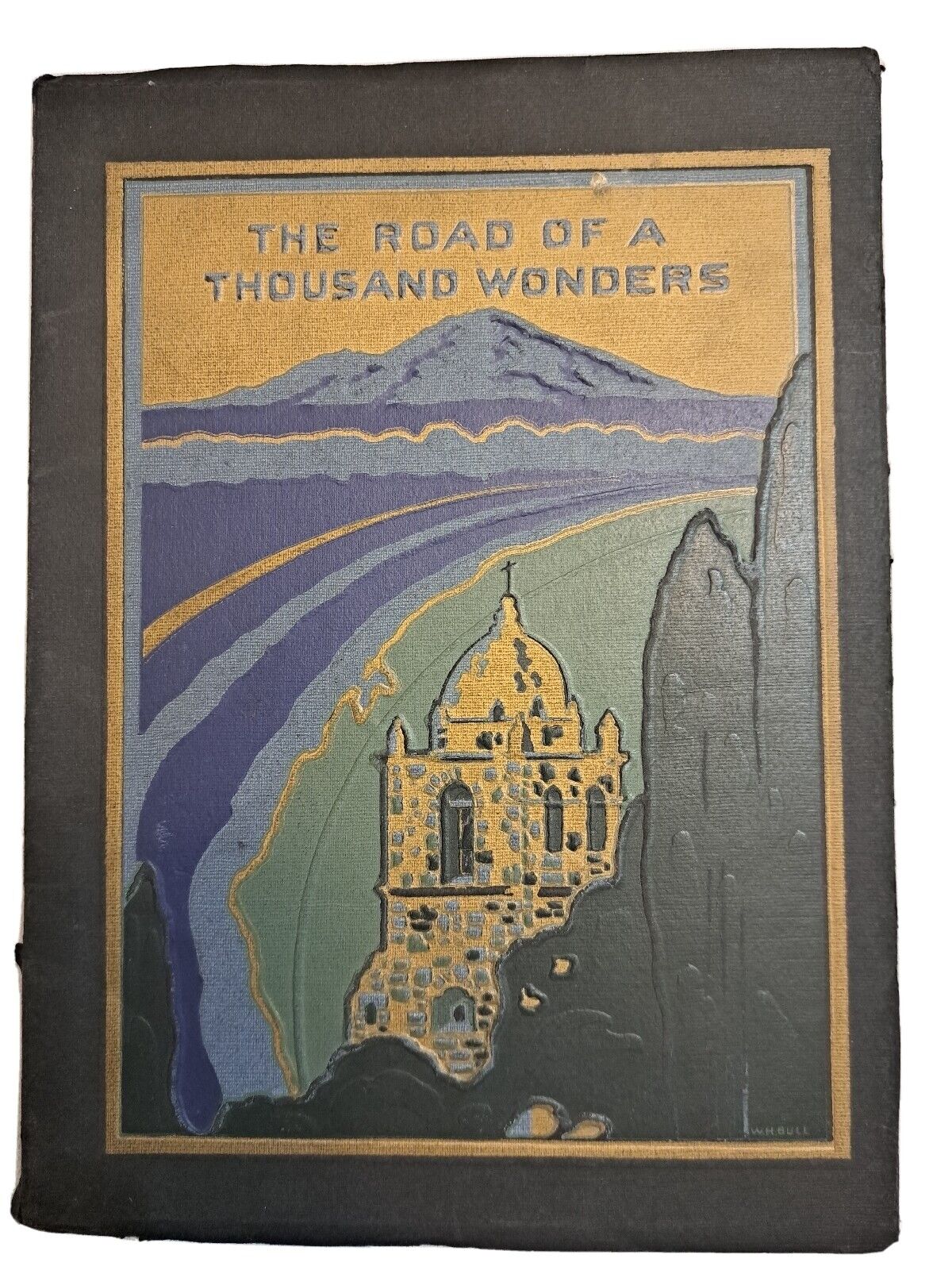Antique Copy \'Road of a Thousand Wonders : The Coast Line\' - Shasta Route 1908 
