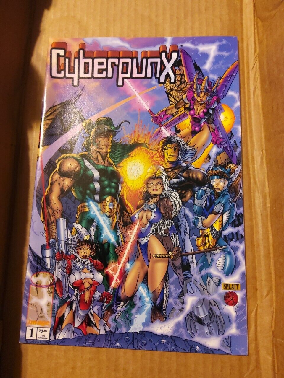  Cyberpunx #1  1996  Image comics