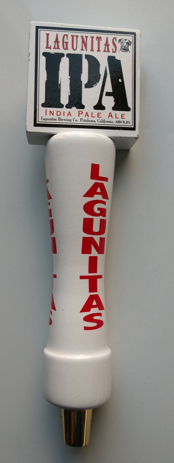 Lagunitas IPA India Pale Ale Beer Tap Handle 10.5 inch