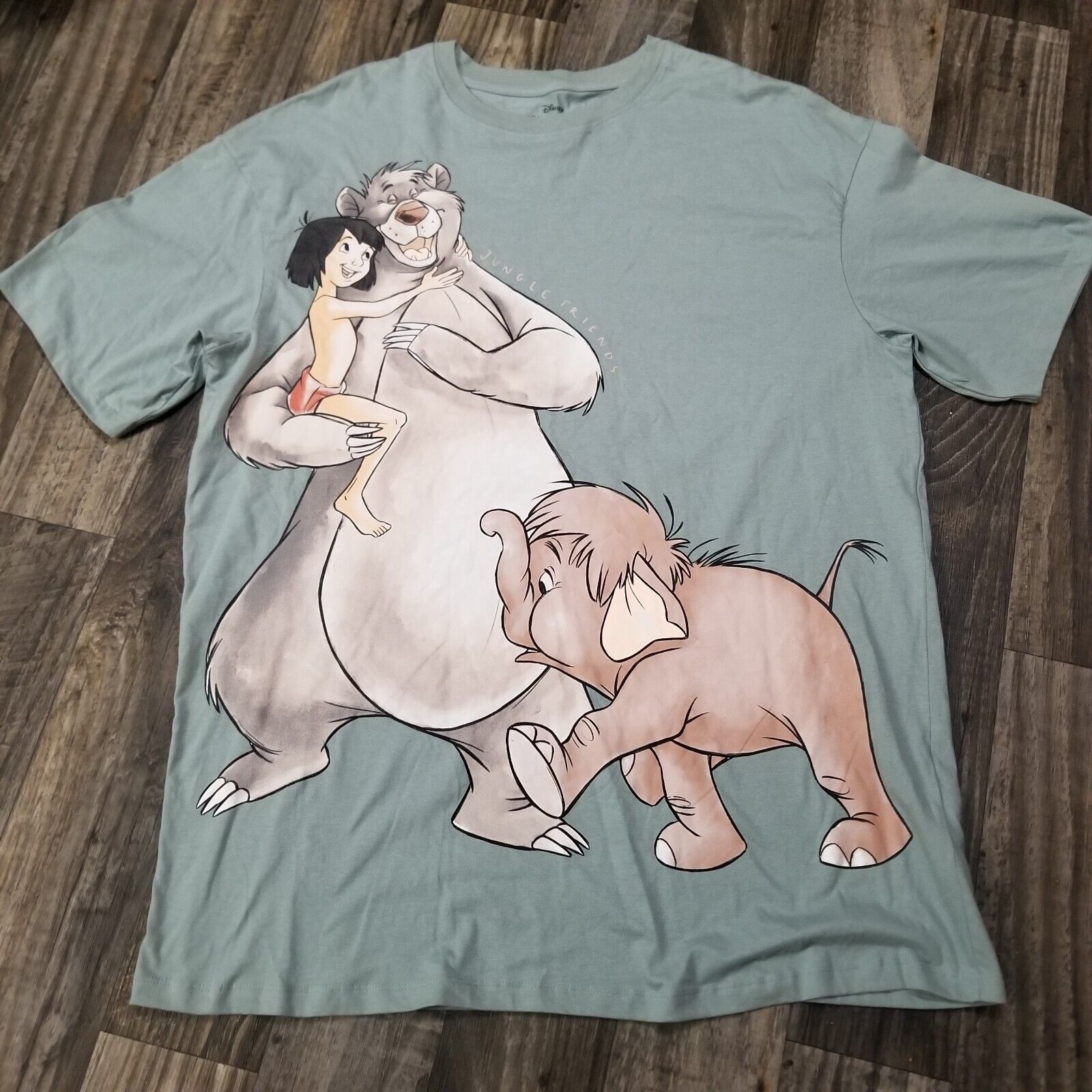 Disney The Jungle Book 1967 Cartoon Classic Womens Sleep Shirt Size Large Baloo