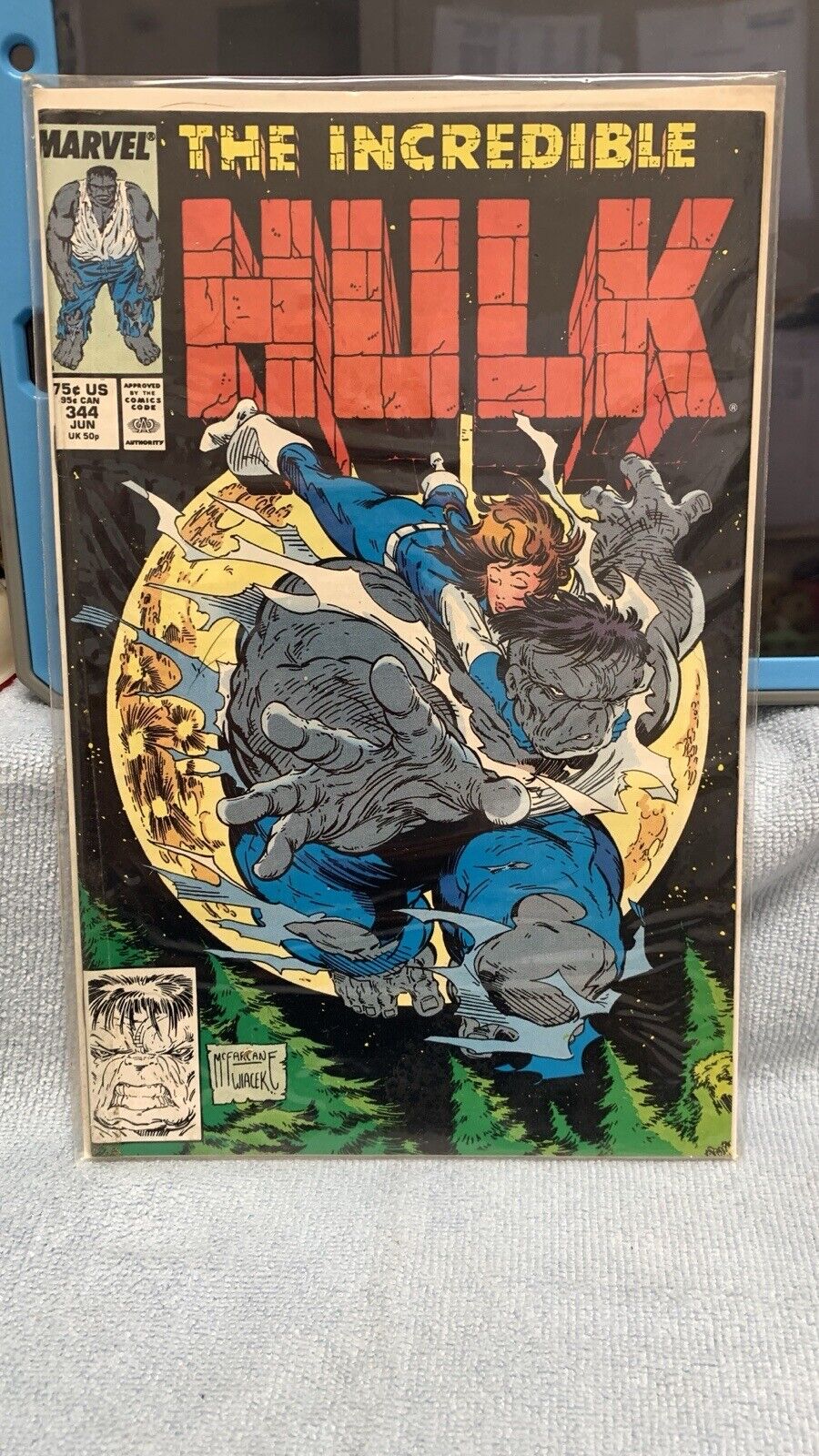 The Incredible Hulk #344 1988 Pyrrhic Victory Marvel Comic Book