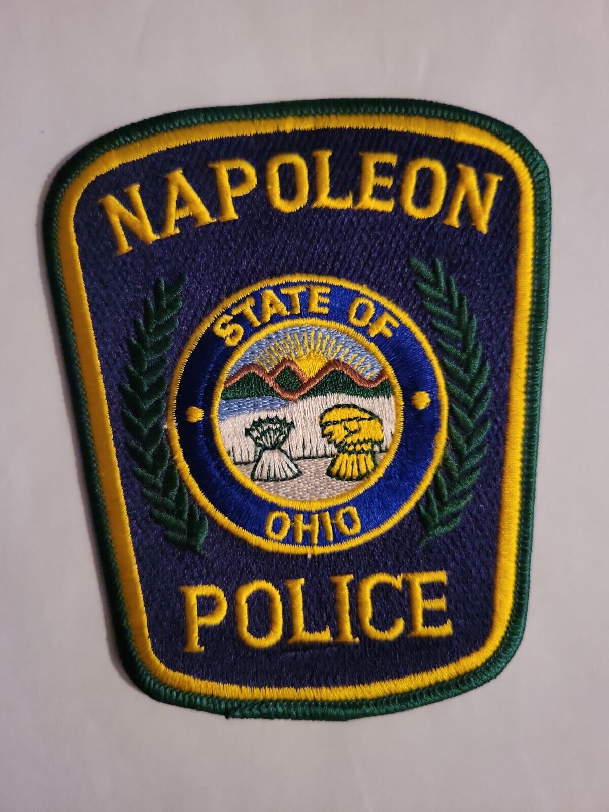 OHIO OH NAPOLEON POLICE SHOULDER PATCH - NEW