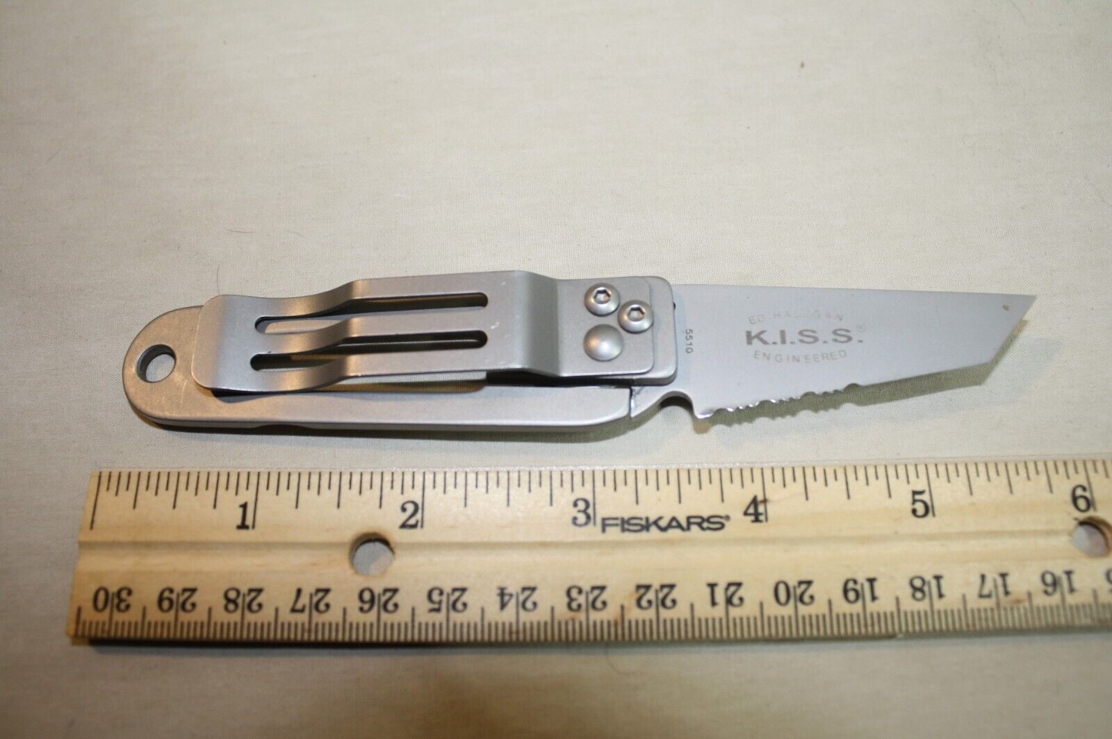 CRKT 5510 ED Halligan K.I.S.S. Lock Blade Knife