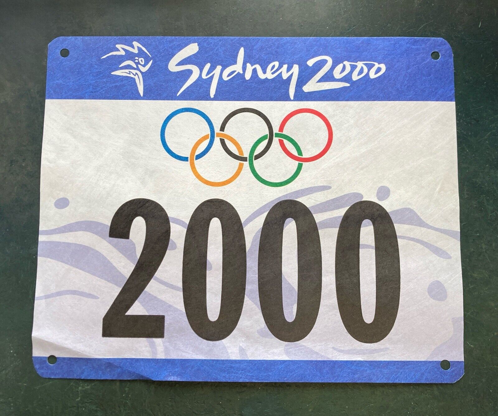 Sydney 2000 Olympics Athlete Number