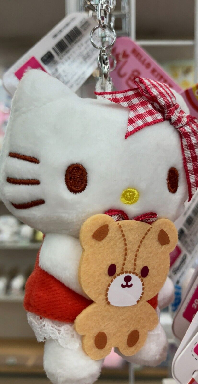 Sanrio Character Hello Kitty Favorite Color Mascot RD Plush Doll New Japan