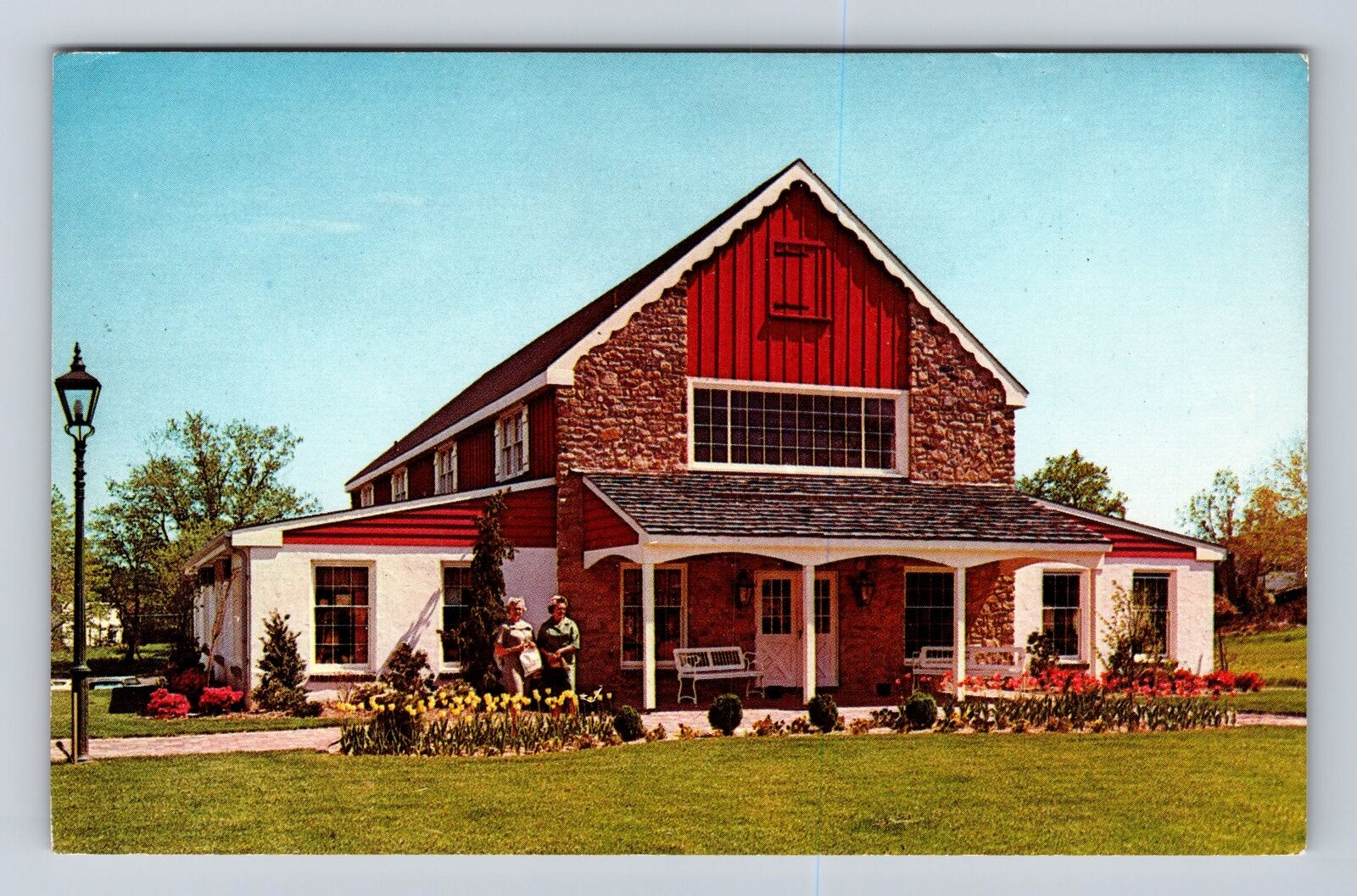Lahaska PA-Pennsylvania, Peddler\'s Village, Antique, Vintage Souvenir Postcard