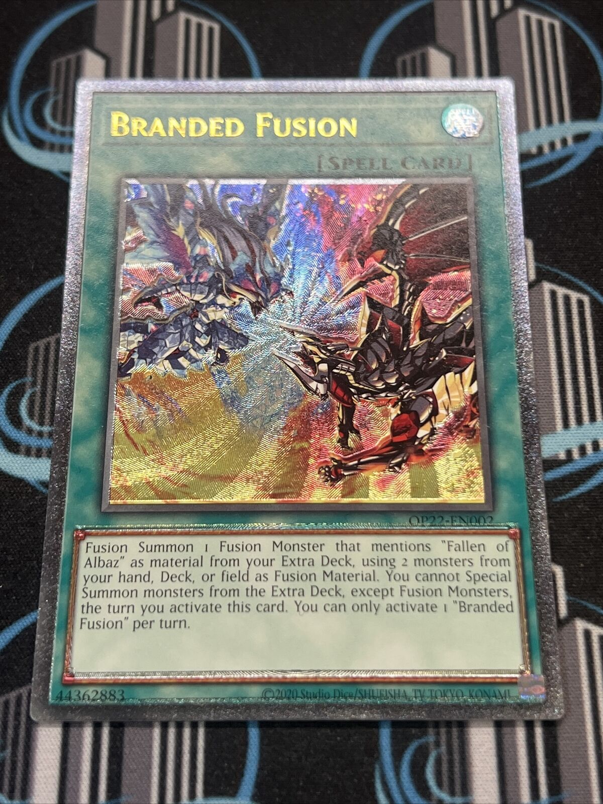 Yugioh Branded Fusion OP22-EN002 Ultimate Rare NM