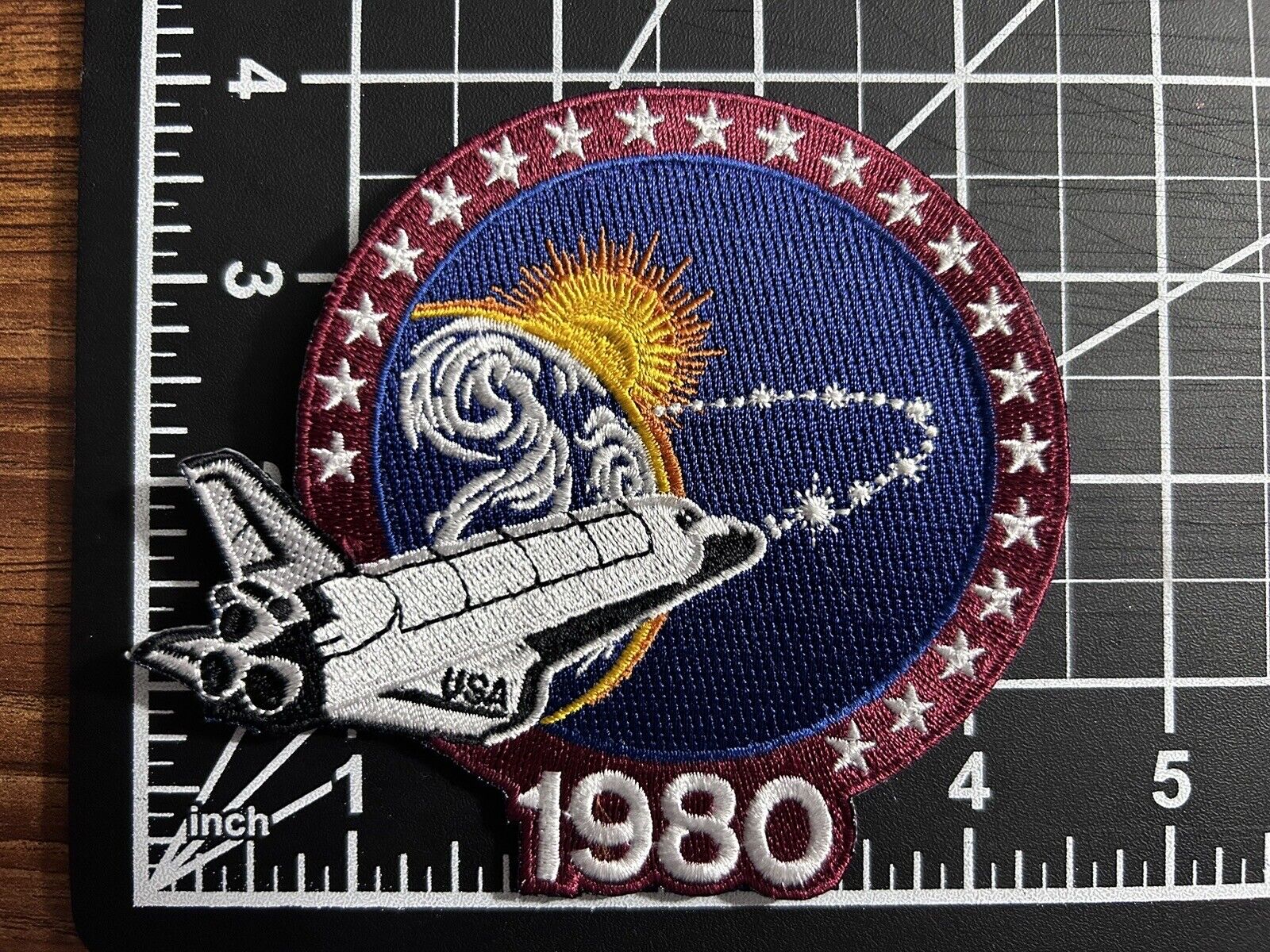 Astronaut Group 9 Candidate Class 1980 ASCAN Original Denied Design Patch NASA