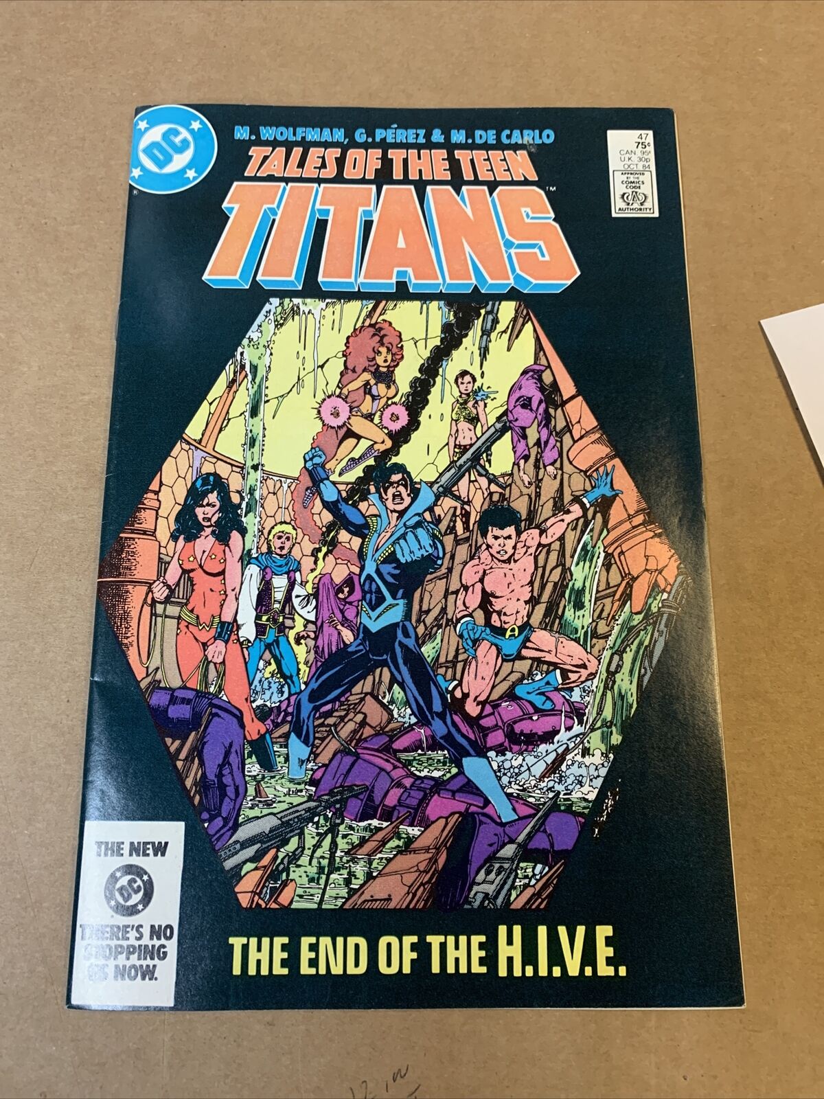 Tales Of The Teen Titans #47 Dc Comics 1984