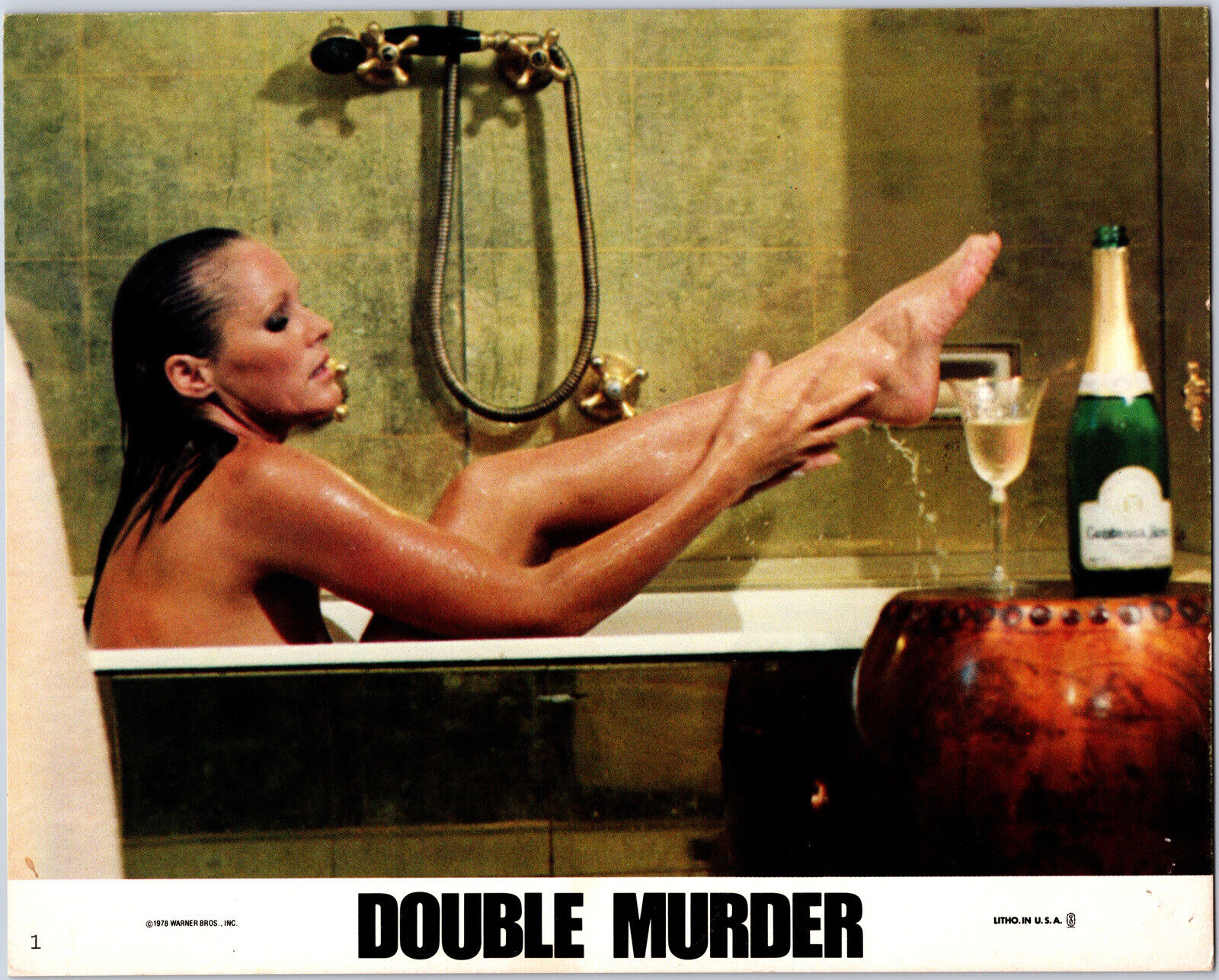 Double Murder Ursula Andress Film A1872 A18 Original Vintage Offset Print