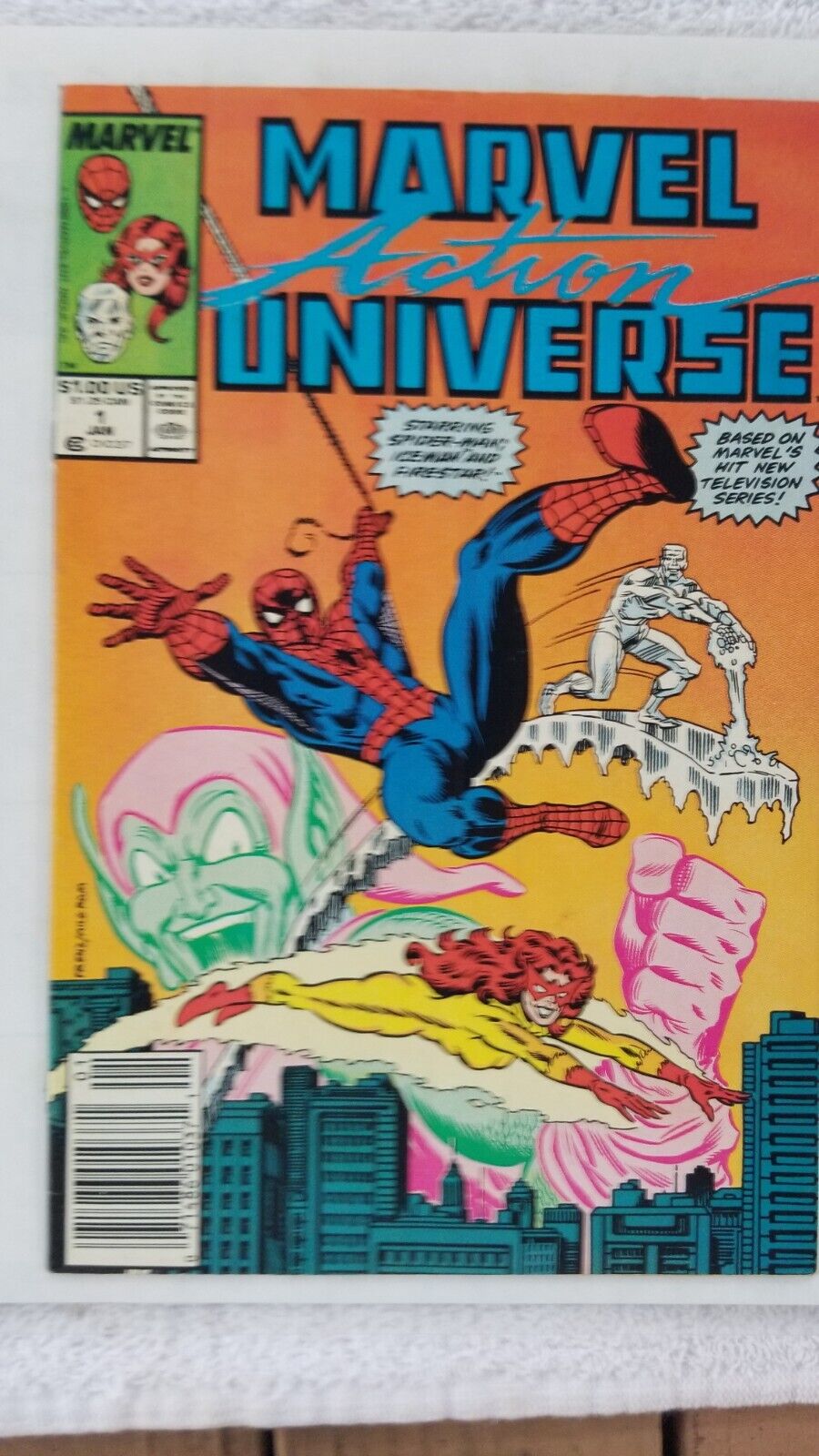 Marvel Action Universe #1 Spider-Man Amazing Friends Firestar Iceman (Marvel)