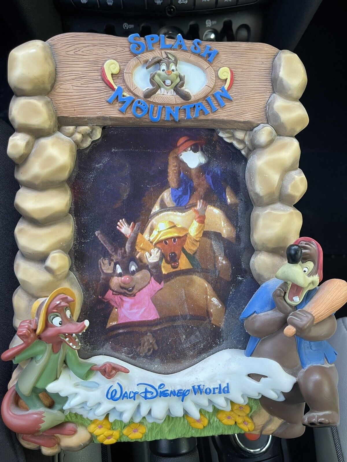 Walt Disney World Splash Mountain 3D Brer Rabbit, Fox, Bear 5x7 Picture Frame