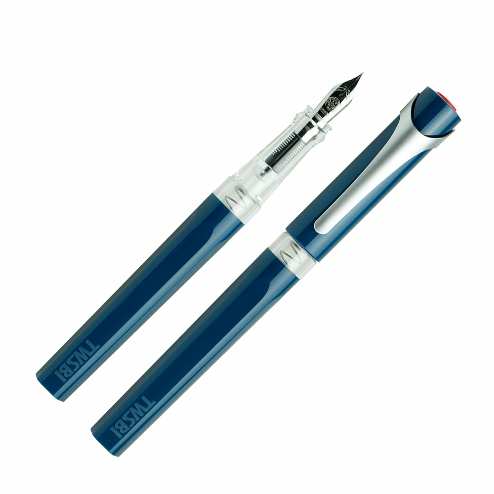 TWSBI Swipe Fountain Pen in Prussian Blue - Broad Point - NEW in Original Box