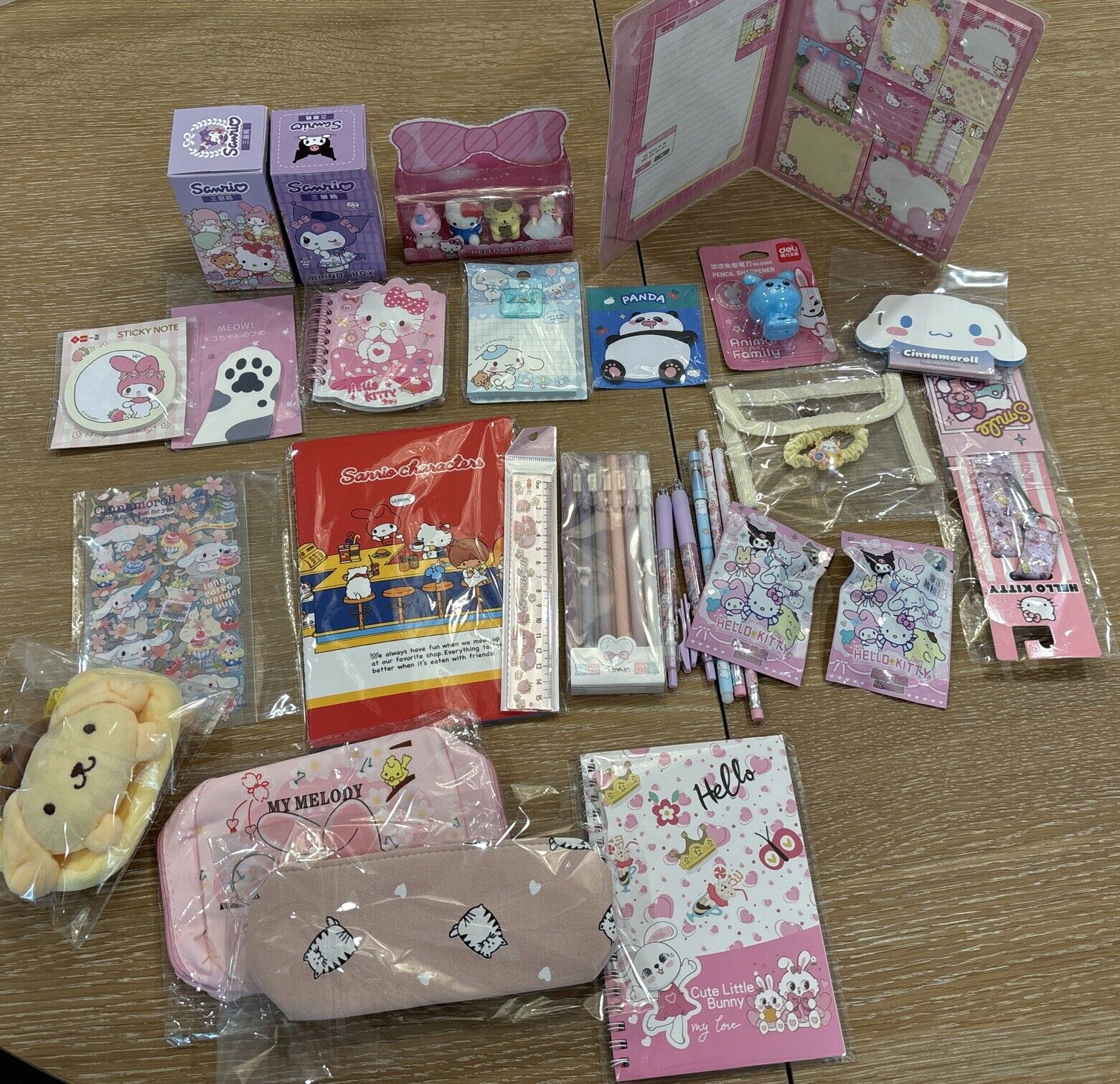 Cute Kawaii Lot Box Package Variety Of Items