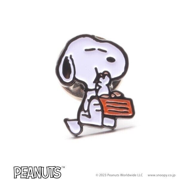Peanuts Snoopy YUMMY Lapel Pins Brooch Japan Limited