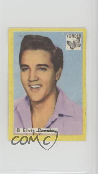 1958-76 Vlinder Matches Film TV and Music Stars Elvis Presley #8.1 0w6