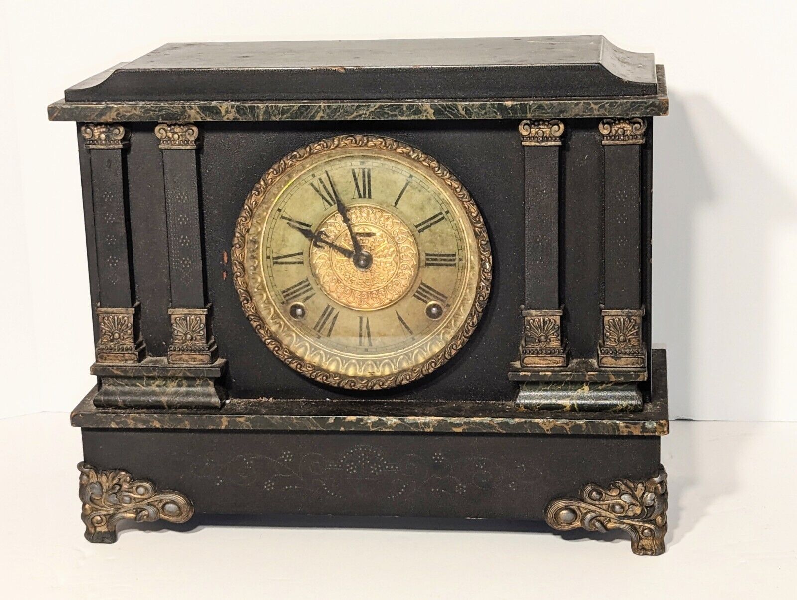 Antique  E. Ingraham Company Mantel Clock 