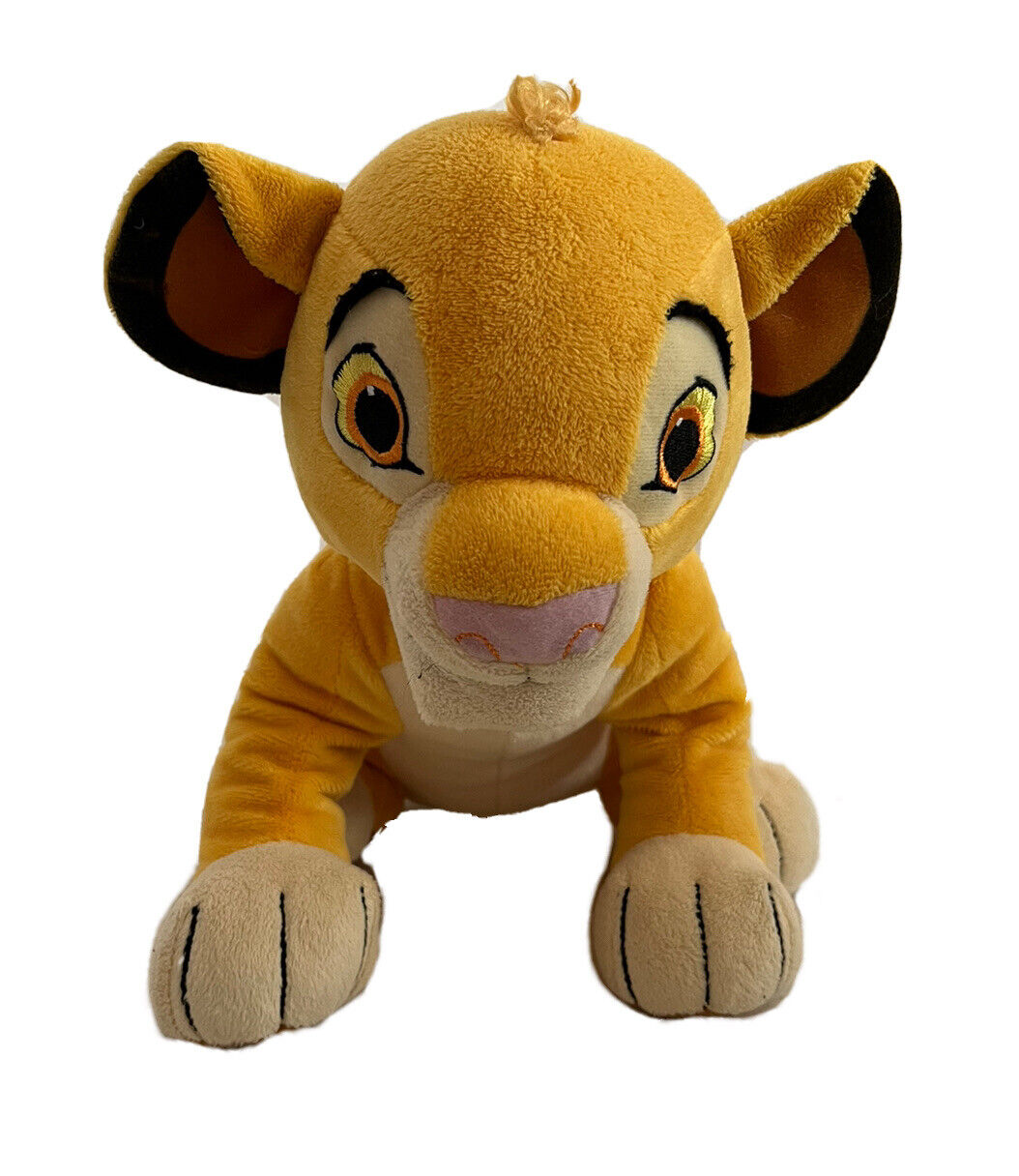 Disney The Lion King Simba Plush Toy  Stuffed Animal Approx 9”