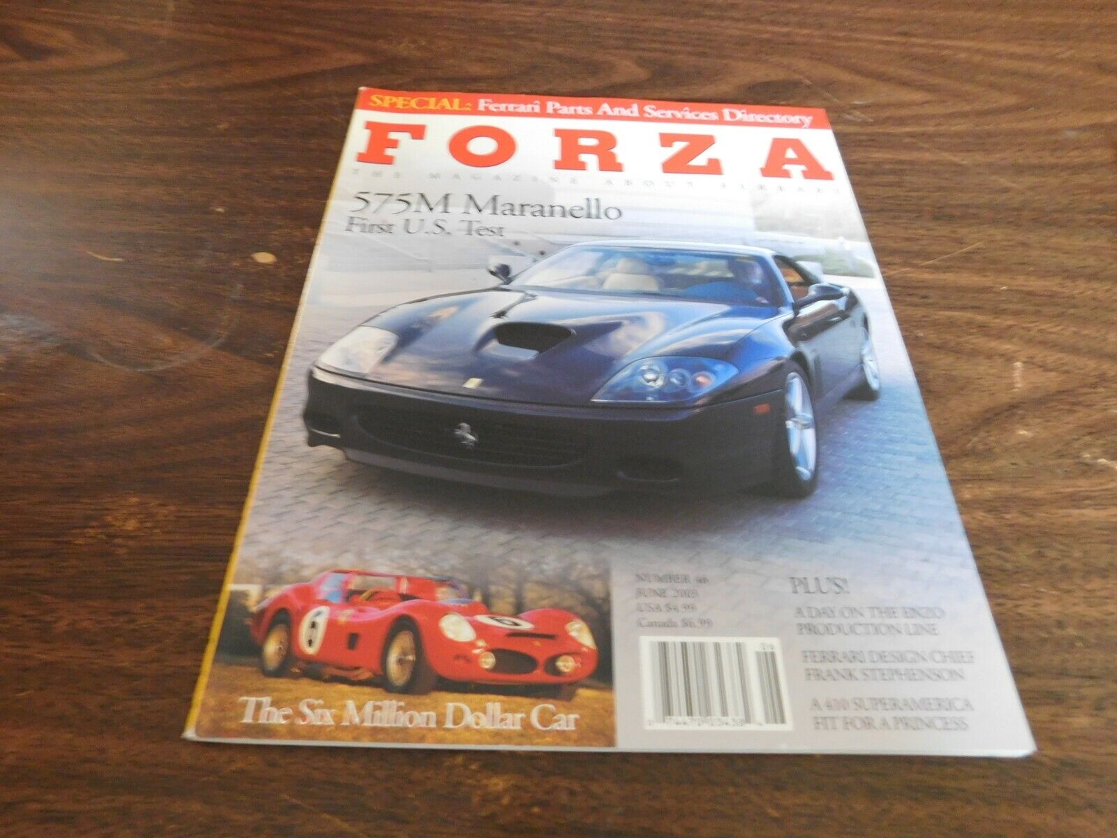 Forza The Magazine About Ferrari #46 June 2003 575M Maranello , Enzo