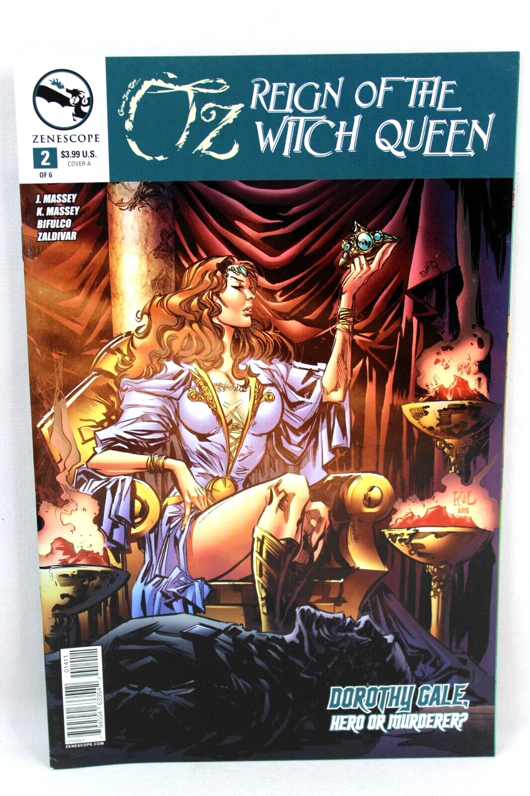 Oz Reign of the Witch Queen #2 Ken Lashley Cover A 2015 Comic Zenescope F/F+