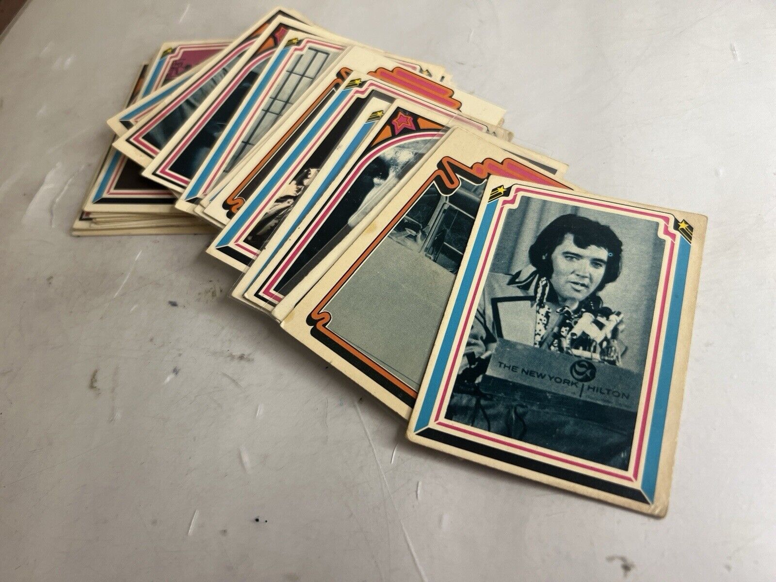 Lot Of 30 Vintage Elvis Presley Trading Cards Donruss 1978
