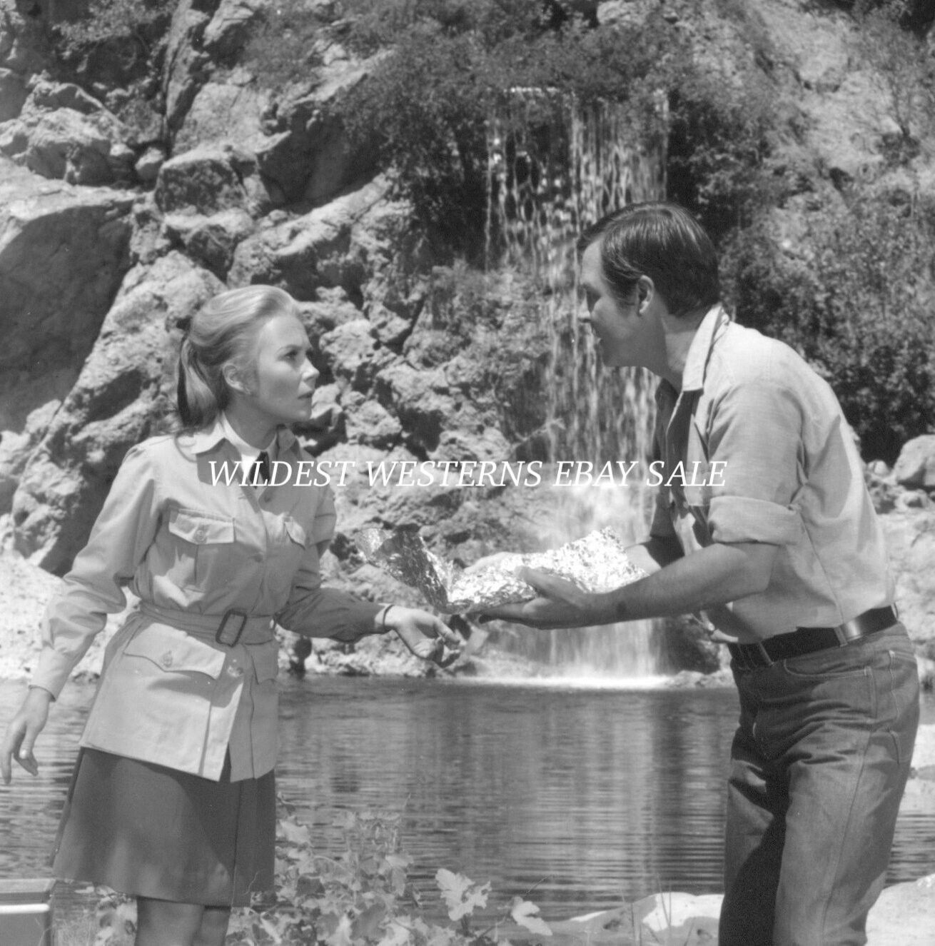 RICHARD LONG rare CANDID PHOTO Big Valley NANNY and the PROFESSOR Wilderness