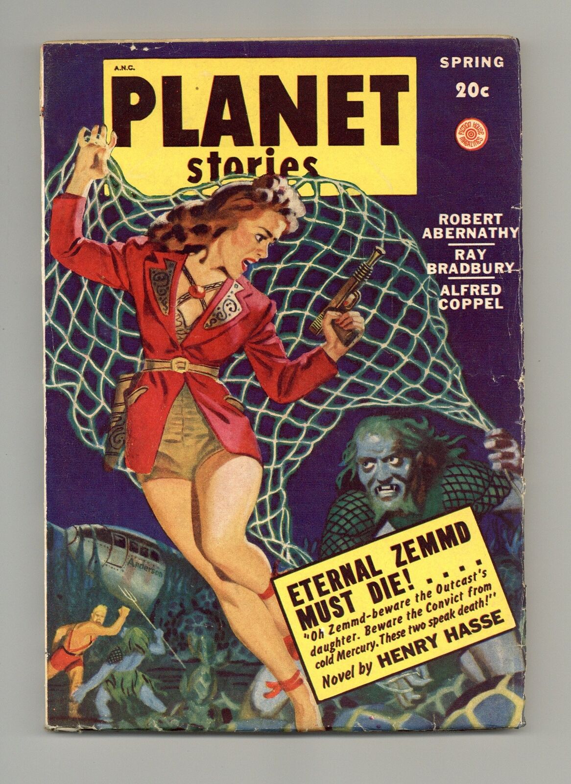 Planet Stories Canadian Edition Mar 1949 Vol. 4 #2 FN- 5.5
