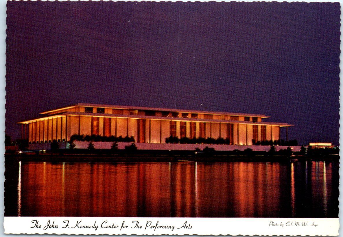 Postcard - The John F. Kennedy Center for The Performing Arts, Washington, D. C.