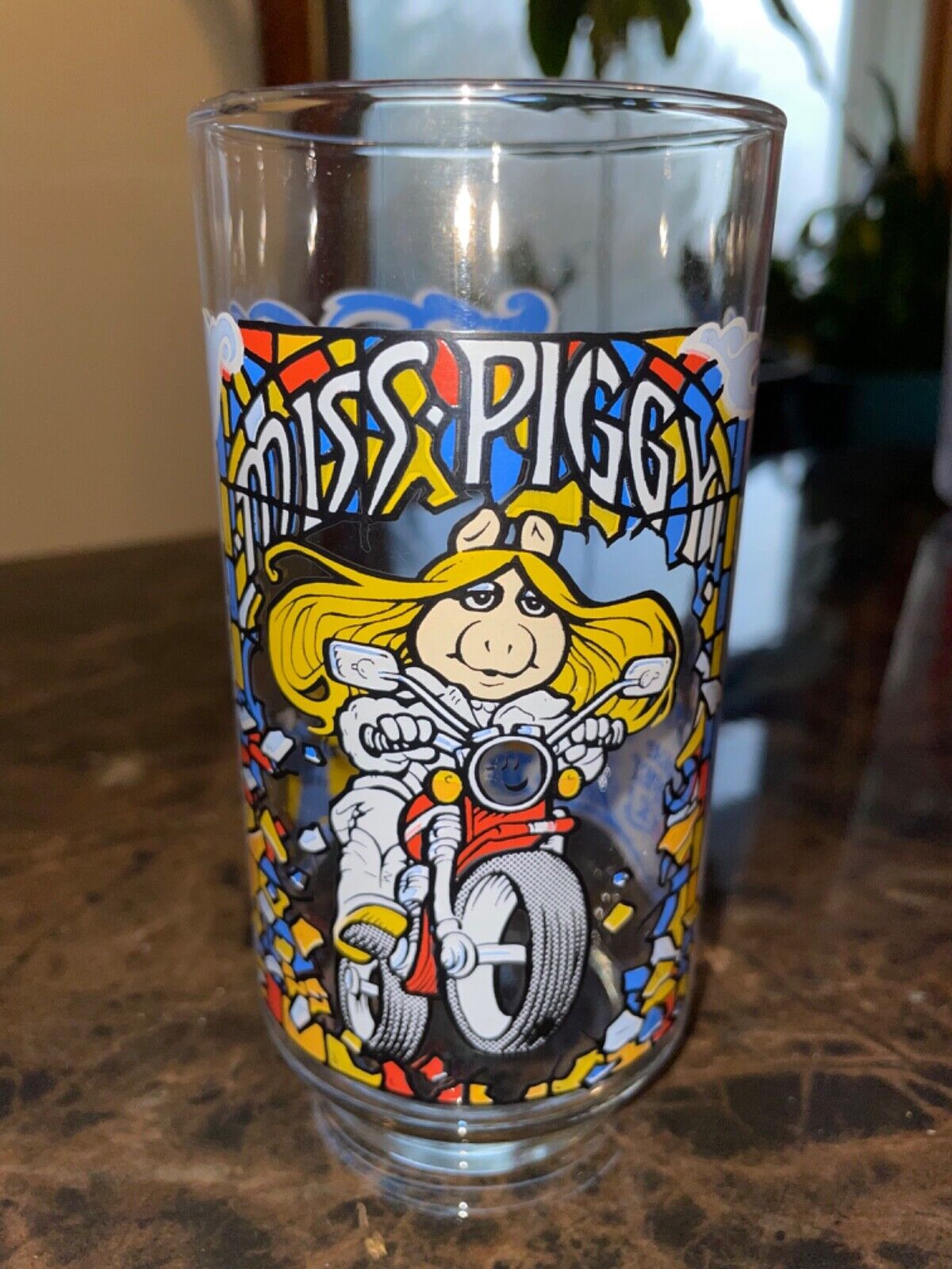 Vintage 1981 McDonalds Great Muppet Caper Miss Piggy Drinking Glass