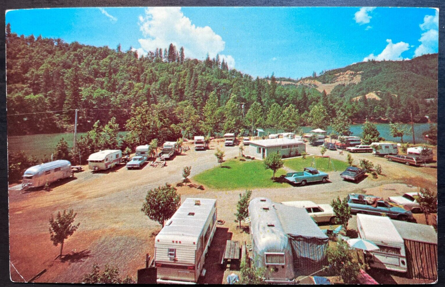 Vintage Postcard 1975 Holiday Harbor Trailer Park, Shasta Lake, California (CA)
