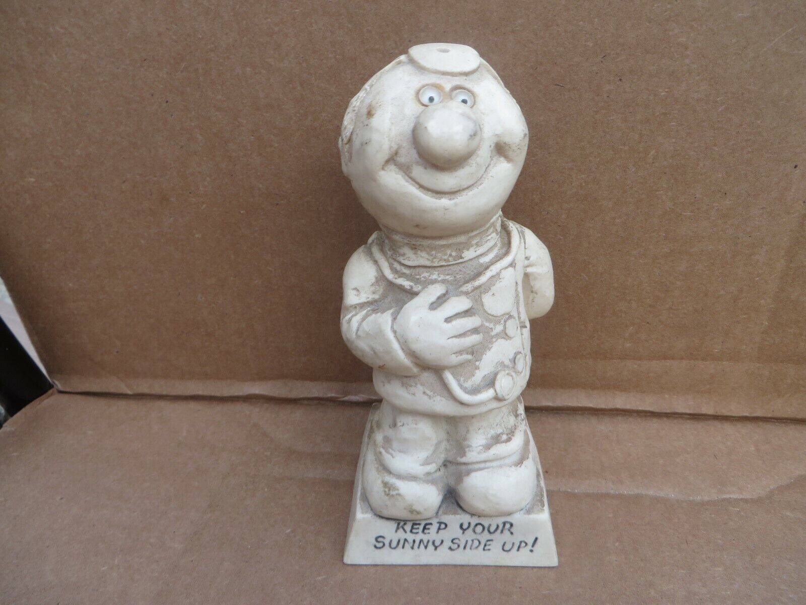 Vintage 1970\'s Wise Guy Figure Keep Your Sunny Side Up Get Well Soon