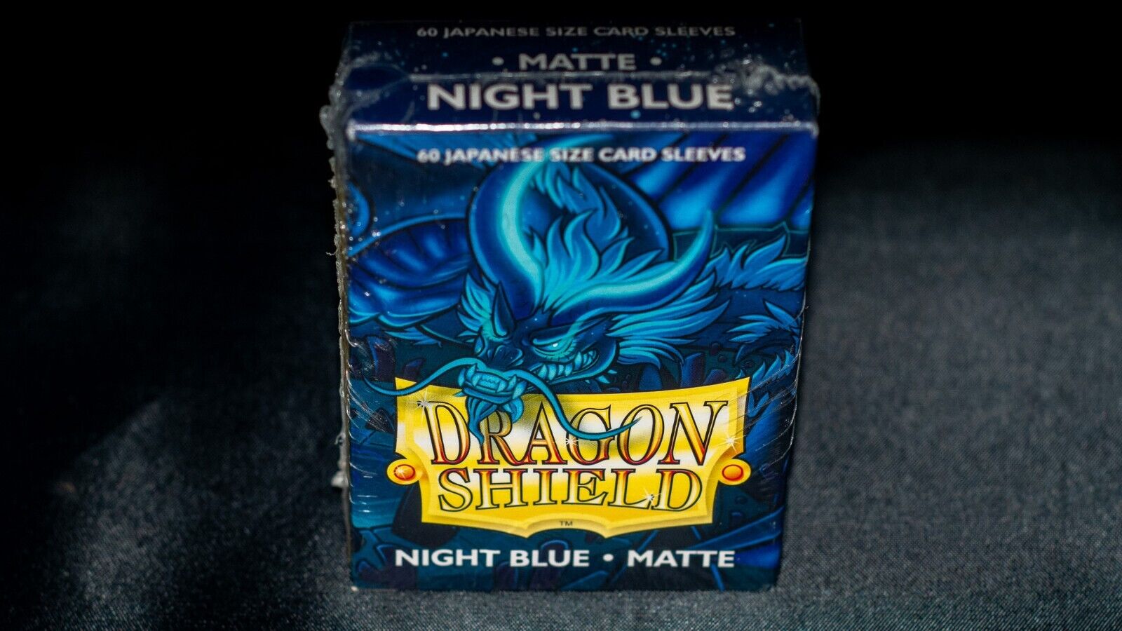 Dragon Shield Japanese Card Sleeves NIGHT BLUE MATTE 60 Pack Yugioh Brand NEW