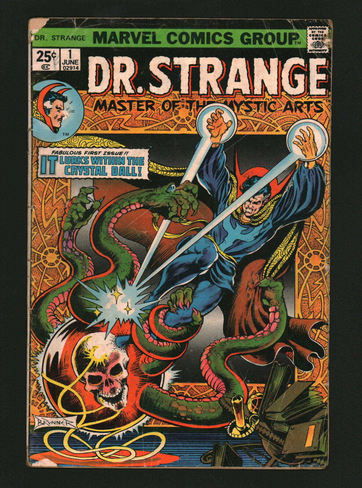 Doctor Strange #1 Master of the Mystic Arts 1974 1st Solo Dr Strange G/VG 3.0