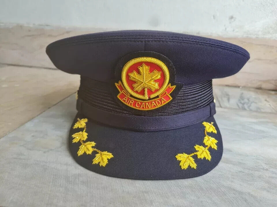Canidan airline pilot hat