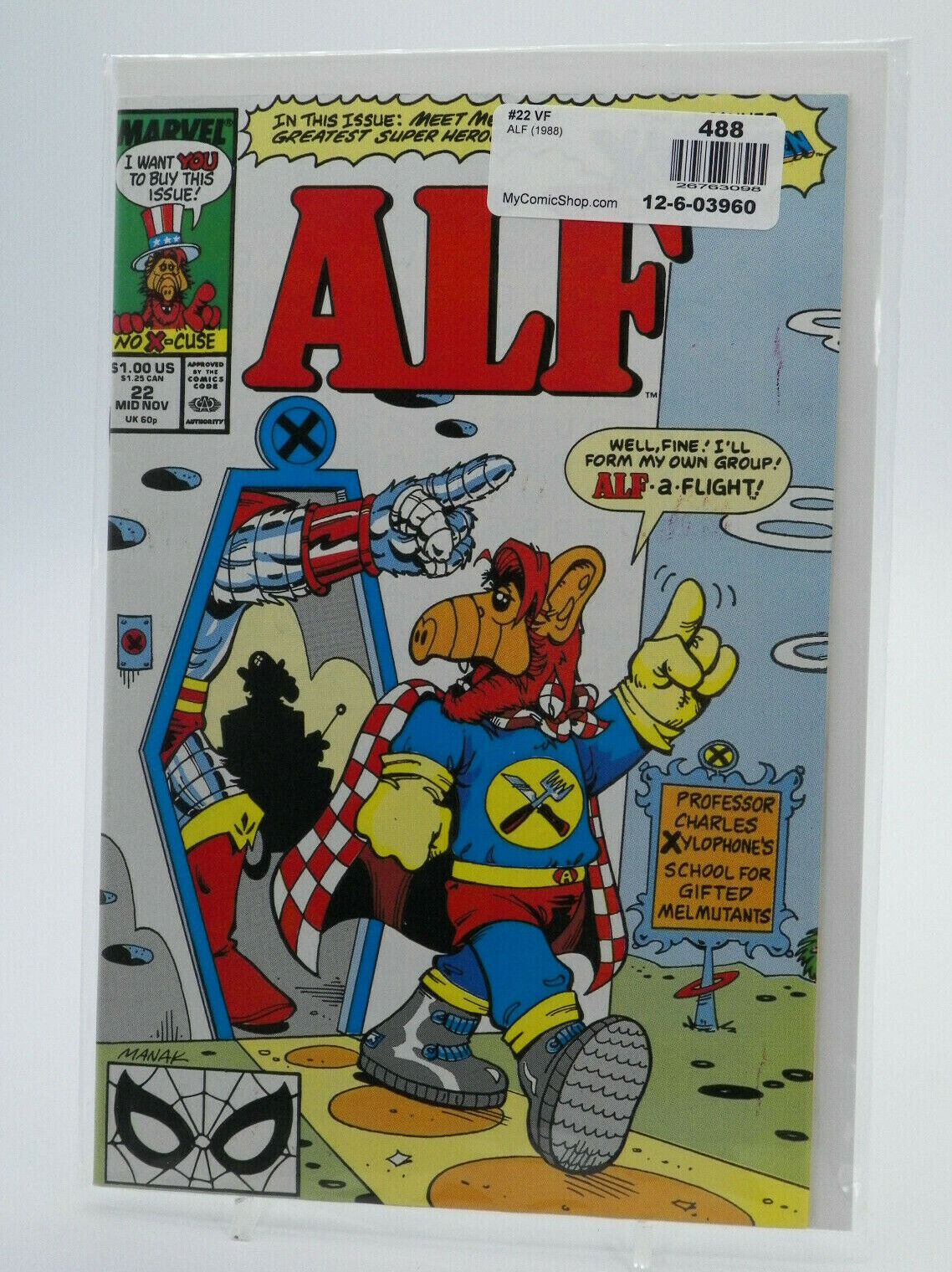 ALF #22 1989 Marvel FN/VF