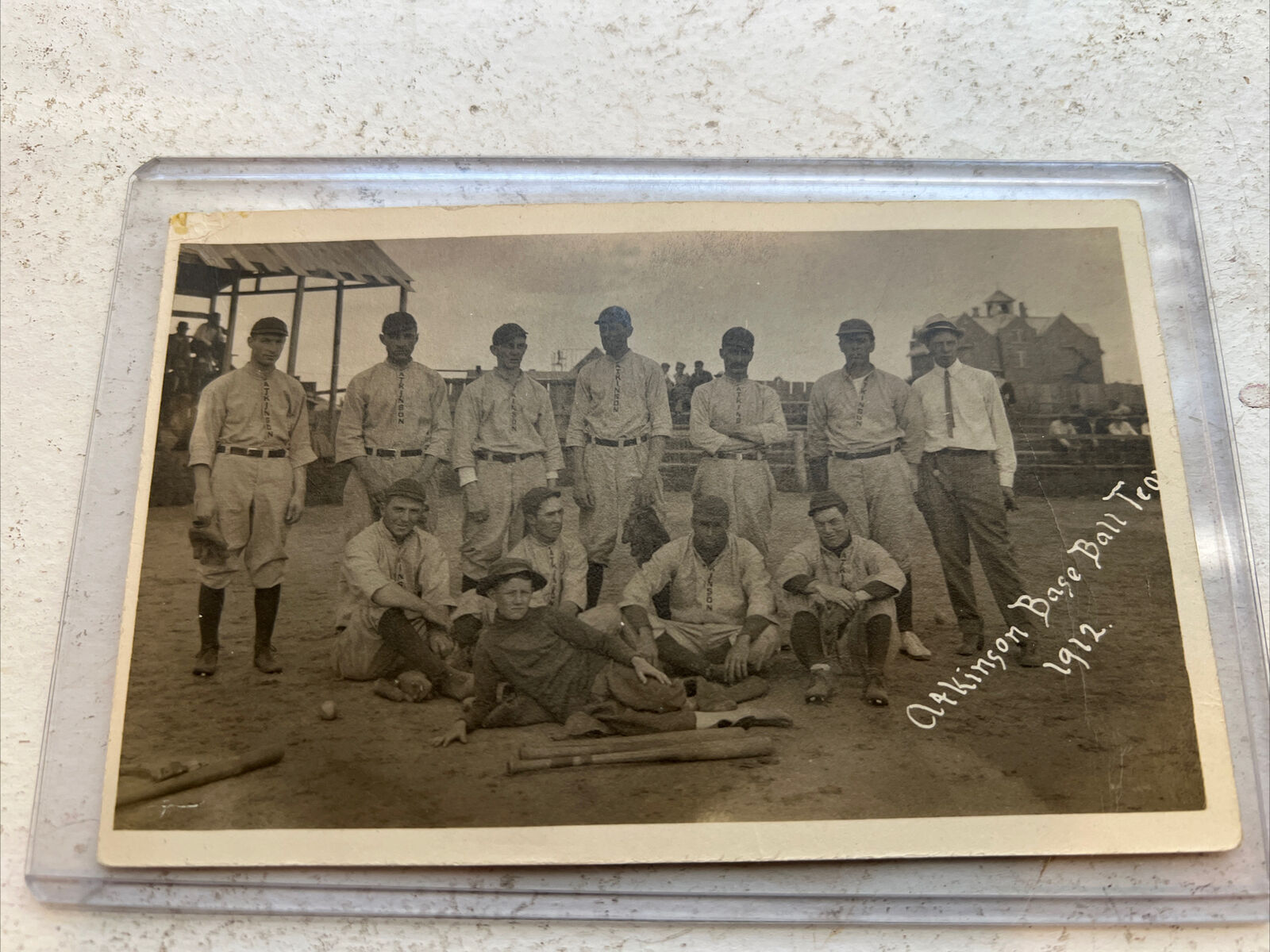 1912 Atkinson Nebraska Baseball Team RPPC