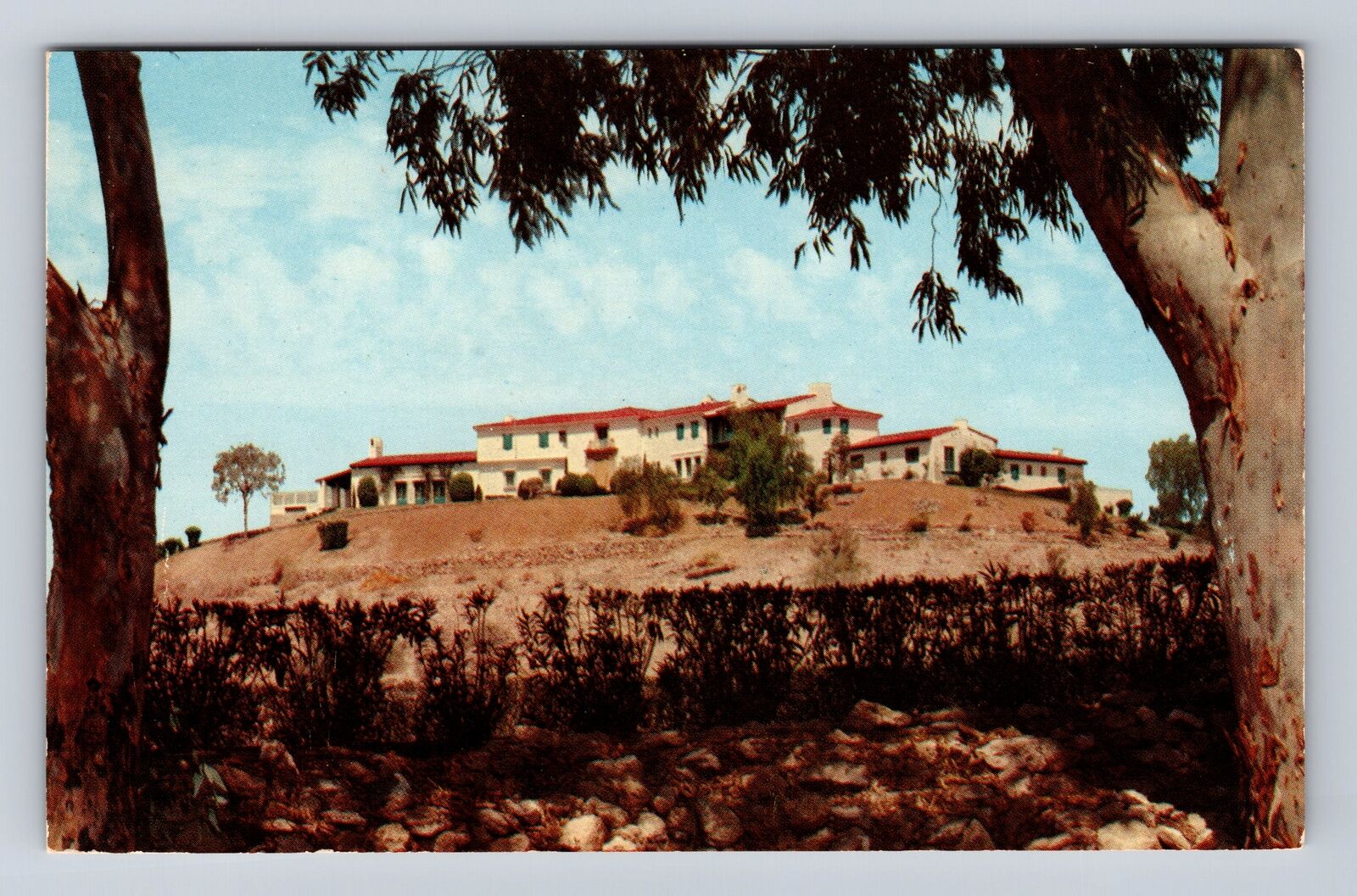 Phoenix AZ-Arizona, Wrigley Estate, Antique, Vintage Souvenir Postcard