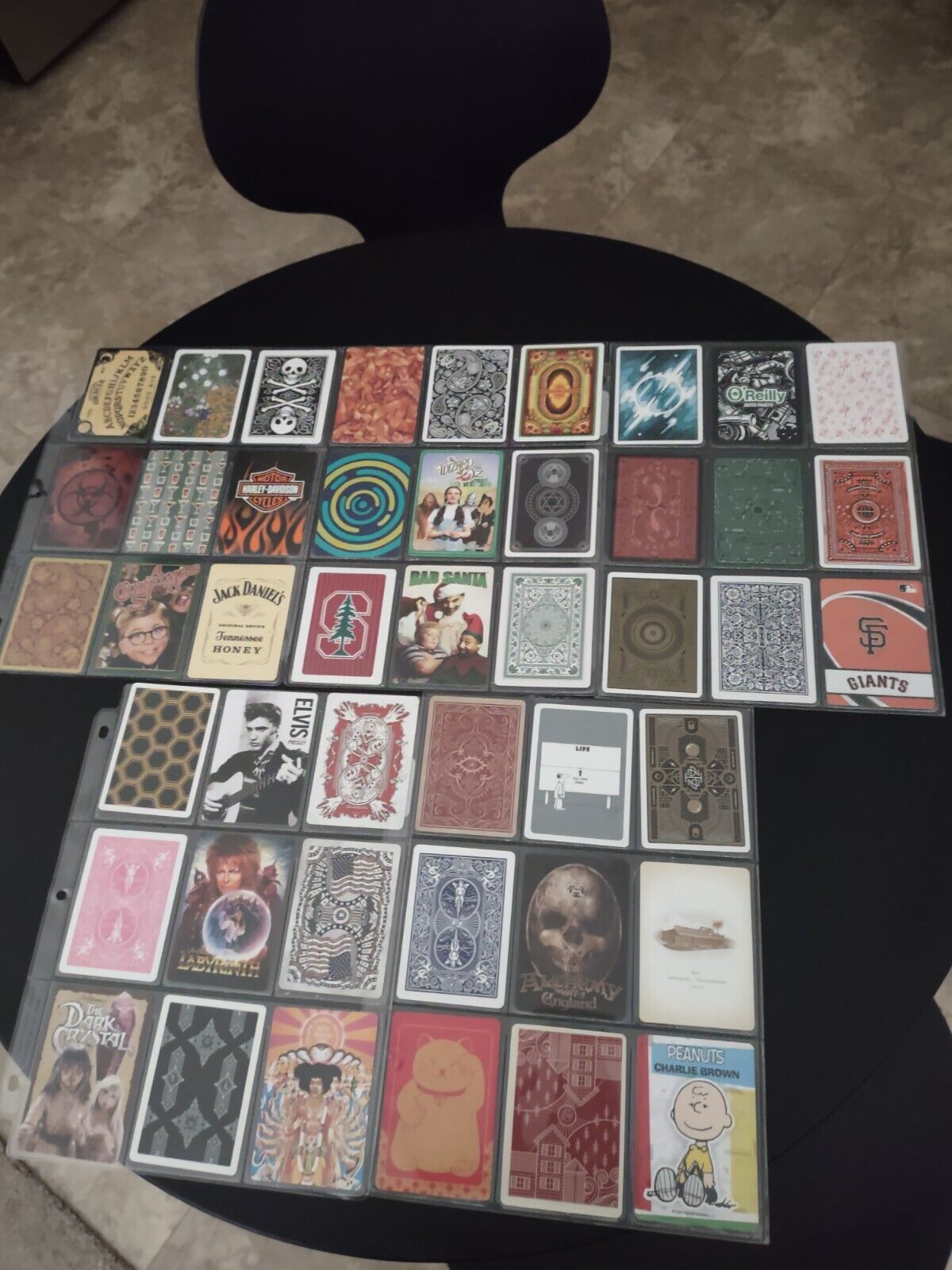 Lot #3 -  45 Different Poker Size SINGLE SWAP Playing Cards Some  Novelty Unique