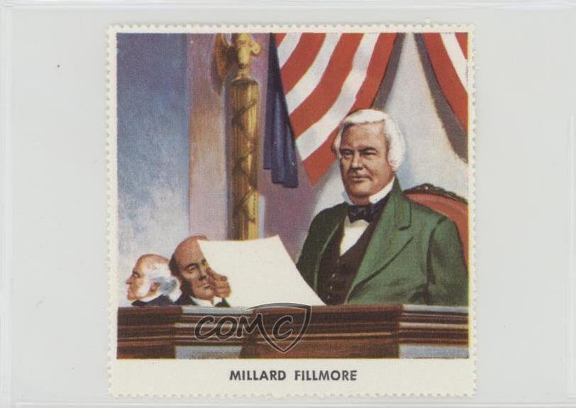 1962 Golden Stamps Presidents Stamps Millard Fillmore 0w6