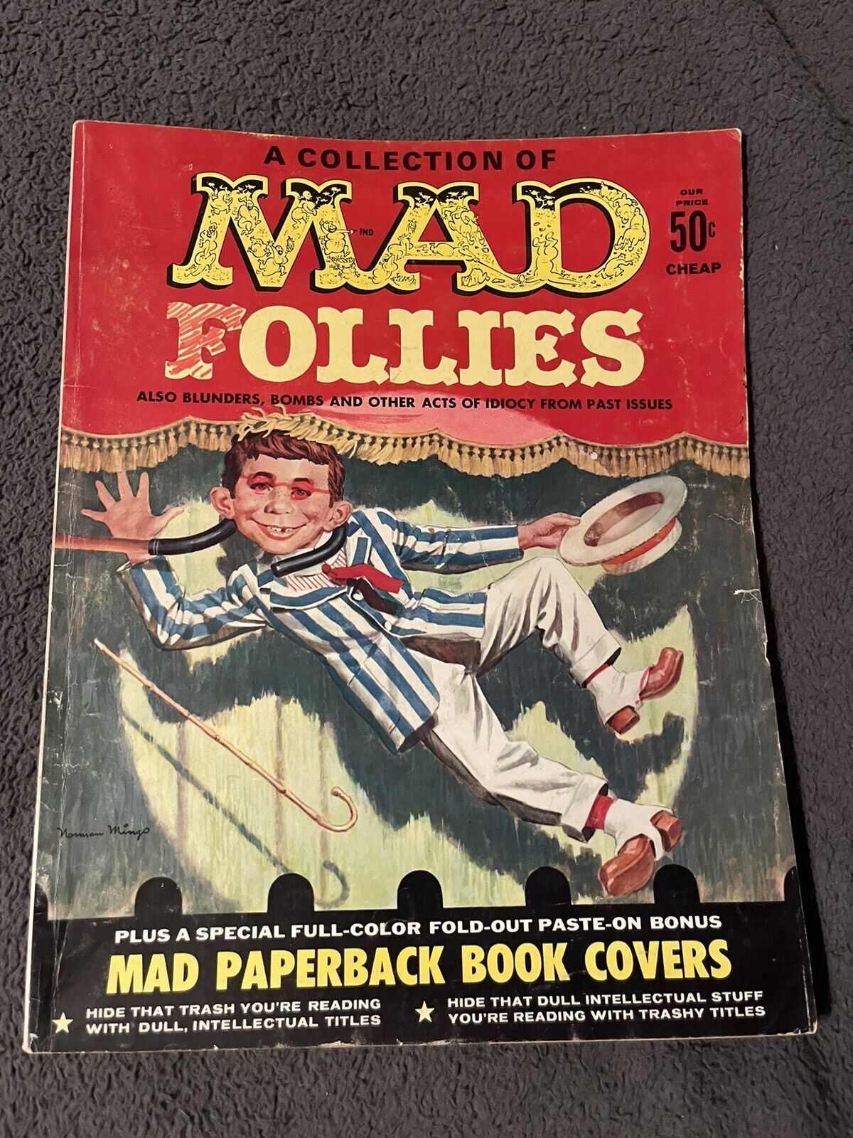 A Collection Of MAD FOLLIES Magazine 1963 Vintage