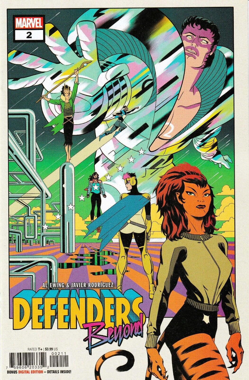 DEFENDERS BEYOND #2  (2022) ART & COVER JAVIER RODRIGUEZ ~ UNREAD NM