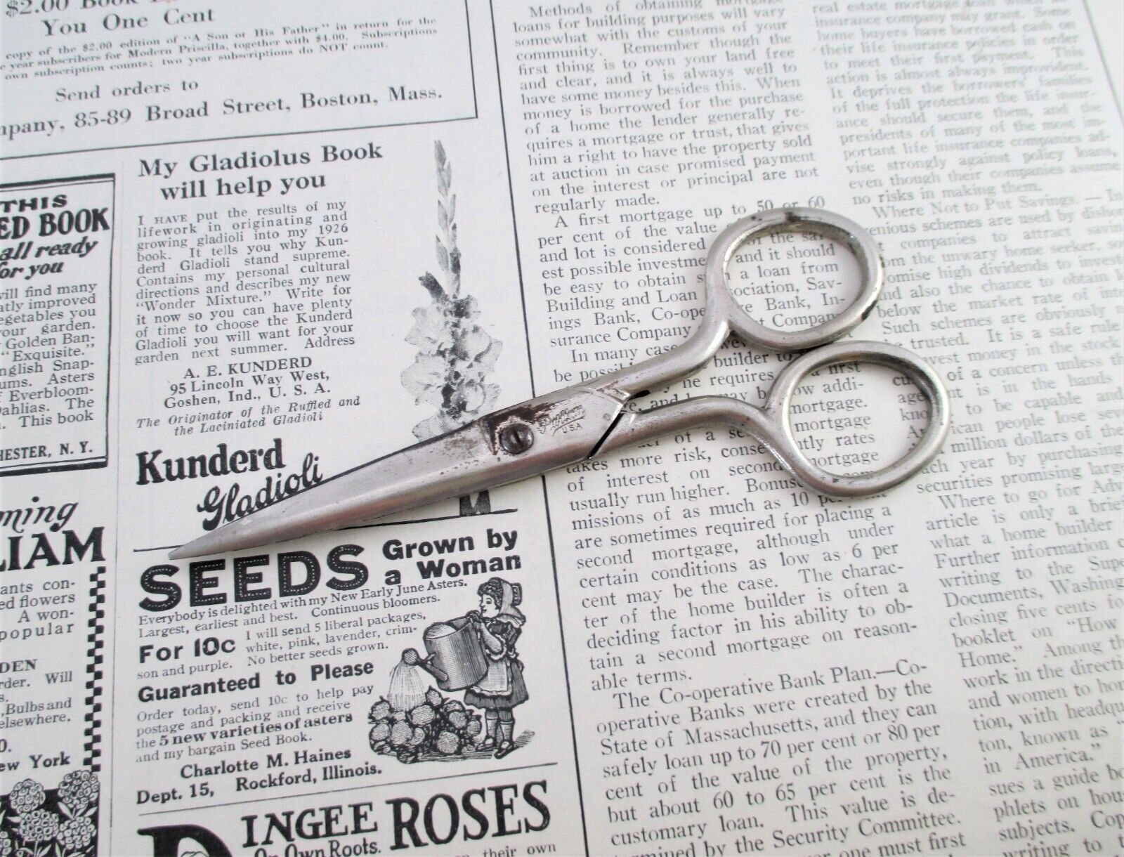 Vintage Puritan Hardened Steel Scissors