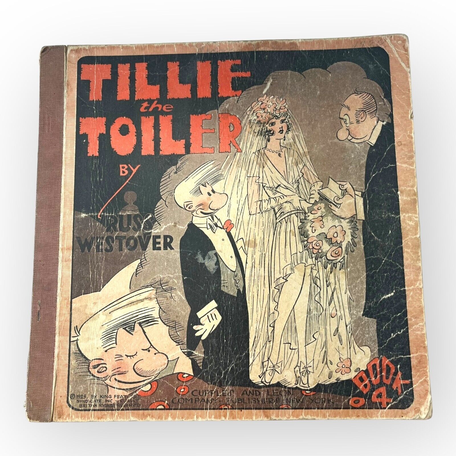 1929 Tillie The Toiler Russ Westover Book 4 Wedding King Features Syndicate
