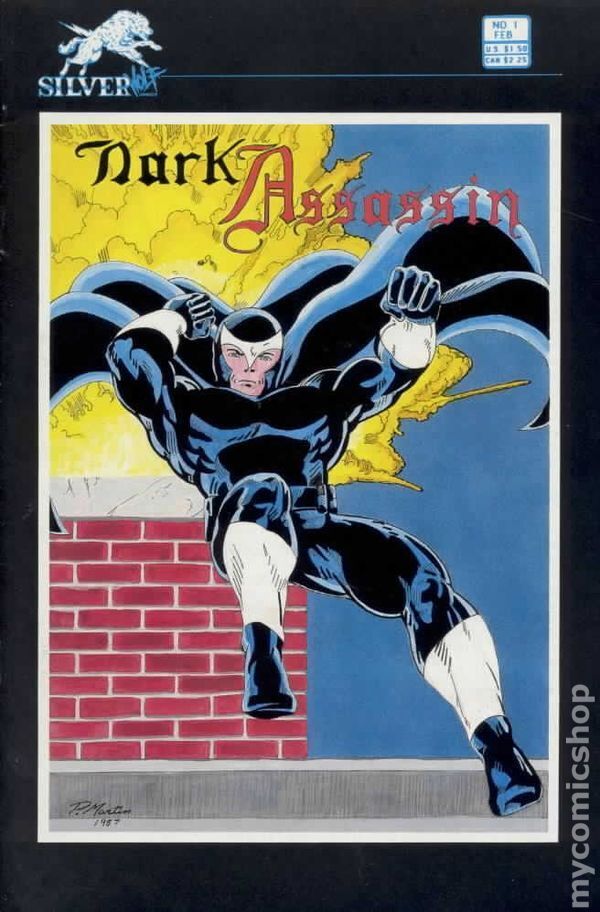 Dark Assassin #1 FN 1987 Stock Image