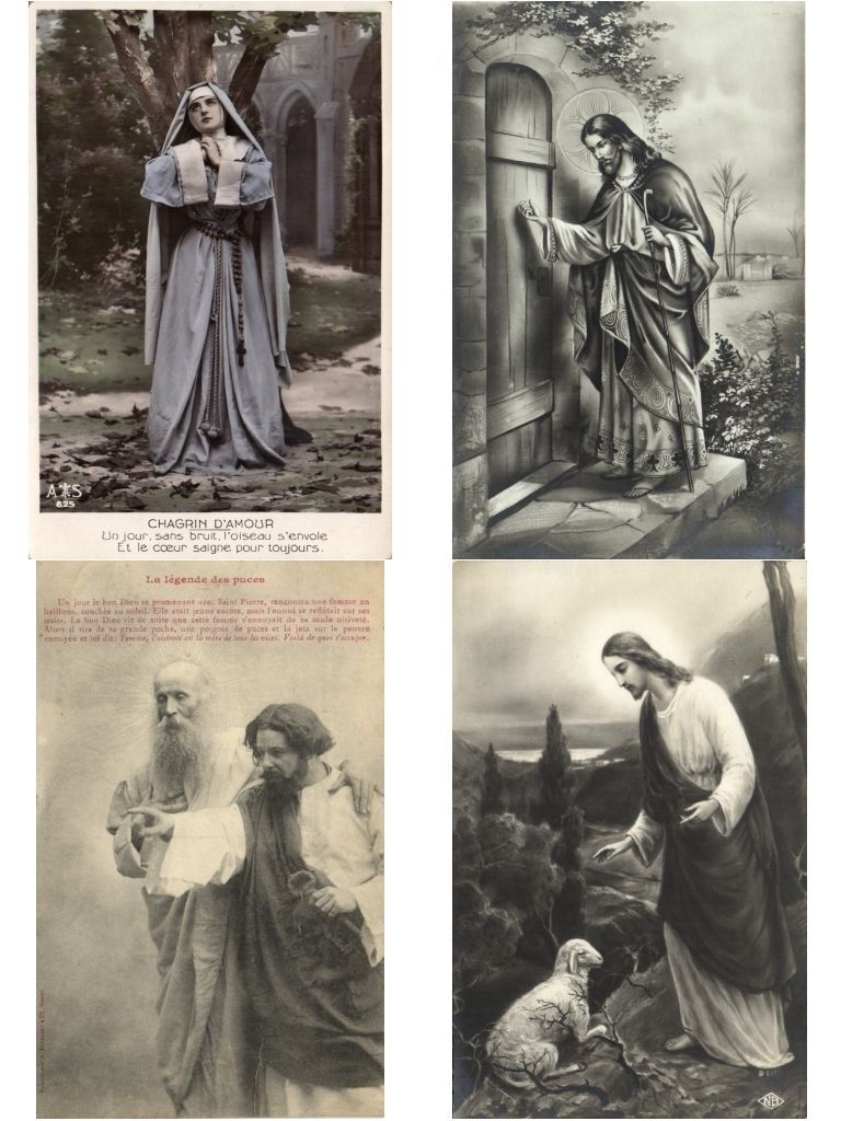 RELIGION, RELIGIONS 1000 Vintage Postcards (L6084)