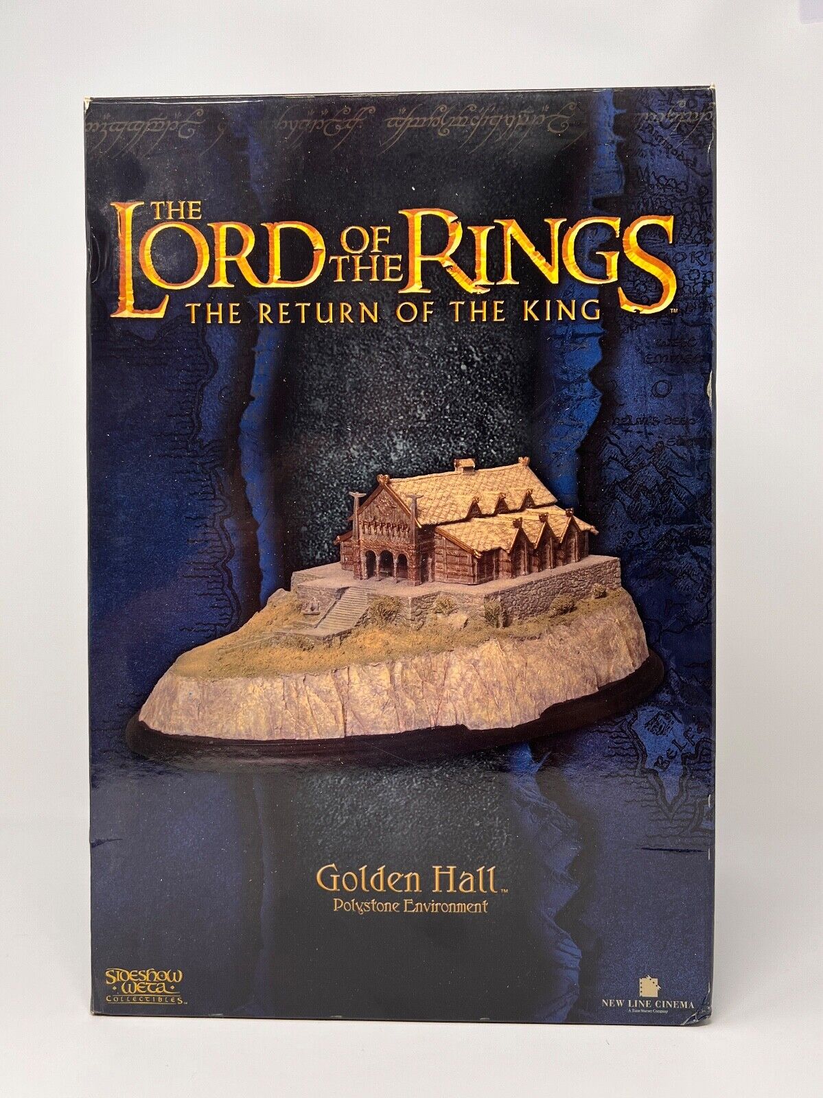 NEW SIDESHOW WETA LORD OF THE RINGS GOLDEN HALL STATUE #976/4000 SOLD OUT