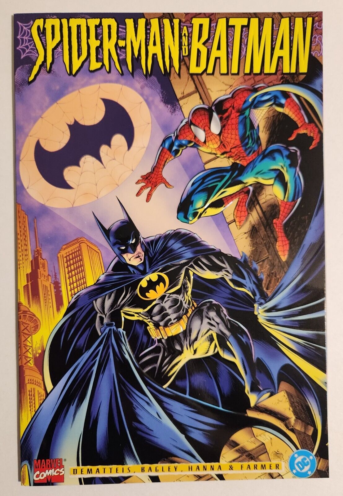 Spider-Man and Batman #1 (1995, DC/Marvel) NM One-Shot Joker Carnage