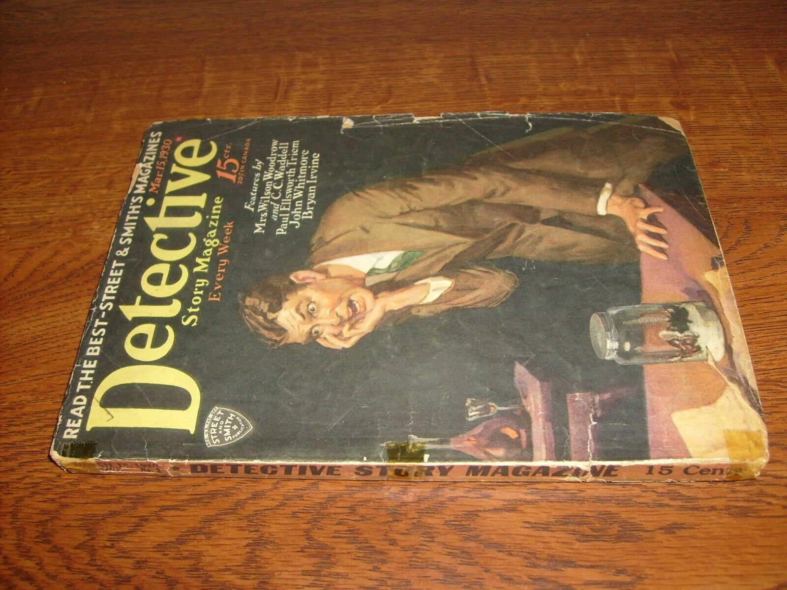 DETECTIVE STORY MAGAZINE PULP,  MARCH 15 1930, GOOD